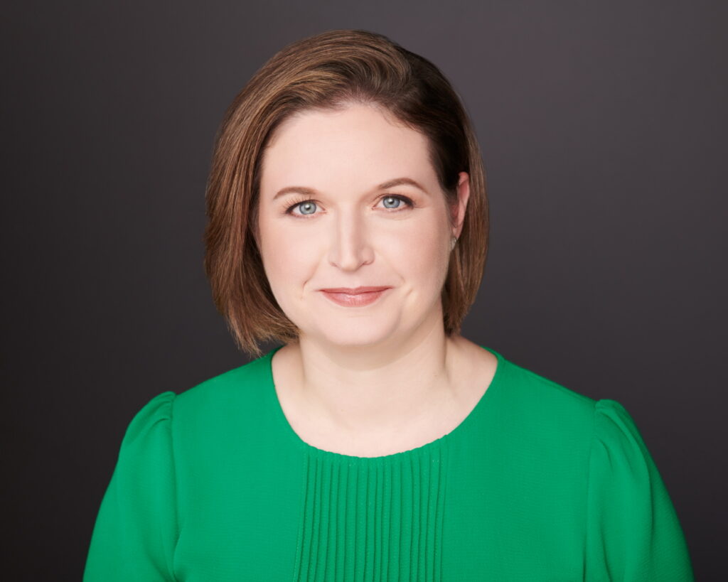 Rebecca Erbelding, historian at the United States Holocaust Memorial Museum and keynote speaker for HERC's Navigating the Holocaust professional development program."